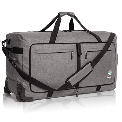 foldable rolling duffel bag.